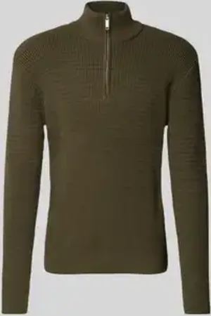 SELECTED Gebreide pullover met opstaande kraag, model 