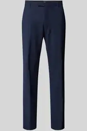 JOOP! Modern fit pantalon met wol, model 