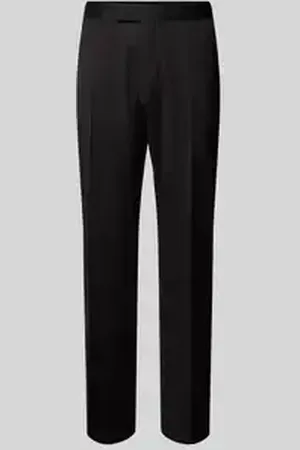Carl Gross Regular fit pantalon van scheerwol, model 