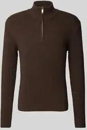 SELECTED Gebreide pullover met opstaande kraag, model 
