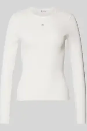 Tommy Hilfiger Slim fit shirt met lange mouwen en logostitching