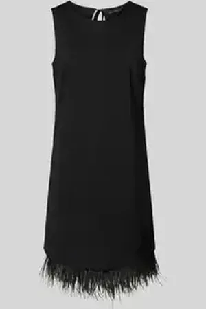 Oui Mini-jurk met viscose in mouwloos design