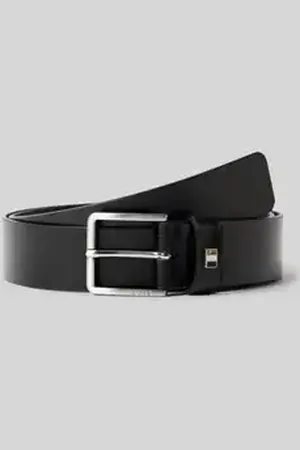 HUGO BOSS Leren riem met doornsluiting, model 