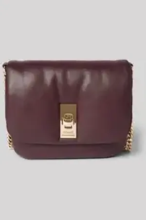 Tommy Hilfiger Crossbodytas van schapennappa met labeldetail
