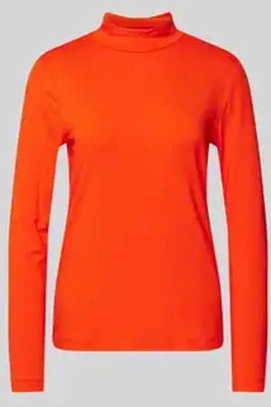 QS by s.Oliver Slim fit shirt met lange mouwen met ronde hals en kraag