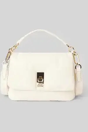 Tommy Hilfiger Crossbodytas van schapennappa met labeldetail