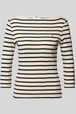 Tommy Hilfiger Slim fit shirt met 3/4-mouwen