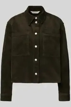 MSCH Regular fit corduroy blouse met borstzakken, model 