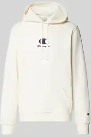 Champion Hoodie met labelstitching