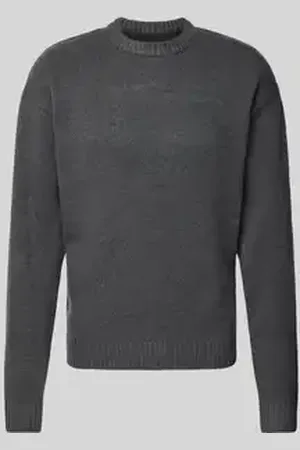 JACK & JONES Gebreide pullover met ribboorden, model 