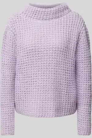 monari Gebreide pullover met opstaande kraag