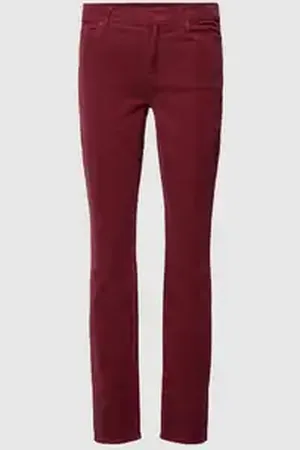 7 for all Mankind Skinny fit corduroy broek van katoenmix, model 