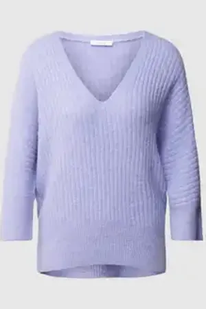 Opus Gebreide pullover met V-hals, model 