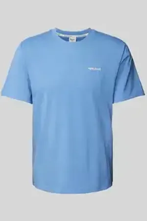 Pepe Jeans T-shirt met labelstitching, model 