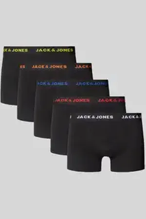JACK & JONES Boxershort met deelnaden in een set van 5 stuks, model 