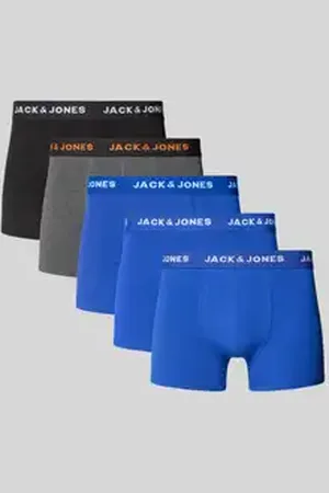 JACK & JONES Boxershort met deelnaden in een set van 5 stuks, model 