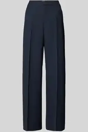 Mos Mosh Wide leg pantalon met persplooien, model 
