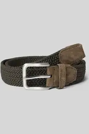 JACK & JONES Riem met runderleer