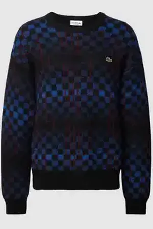 Lacoste Wollen pullover met all-over motief