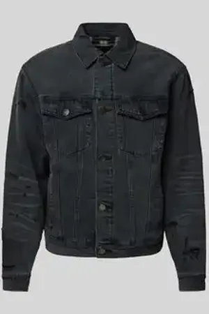 Elias Rumelis Jeansjack met kentkraag, model 