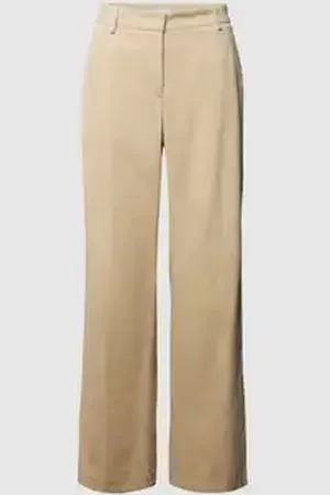 Opus Wide fit corduroy broek van puur katoen, model 
