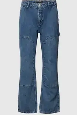 Pegador Jeans met siernaden, model 