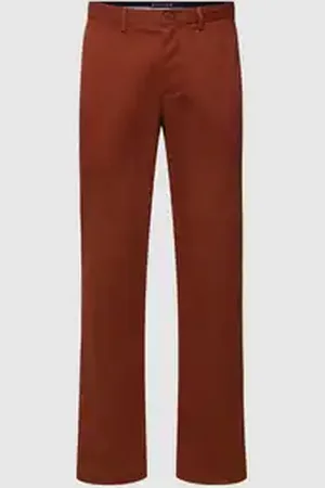 Tommy Hilfiger Chino met logodetail, model 