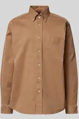 HUGO BOSS Vrijetijdsoverhemd met kentkraag, model 