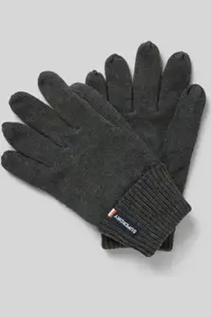 Superdry Handschoenen met labeldetail, model 