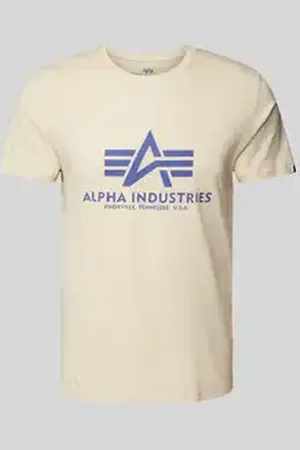 Alpha Industries T-shirt met labelprint