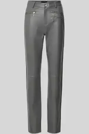 monari Stoffen broek met ritszakken