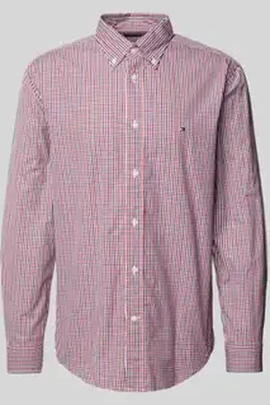 Tommy Hilfiger Vrijetijdsoverhemd met labelstitching