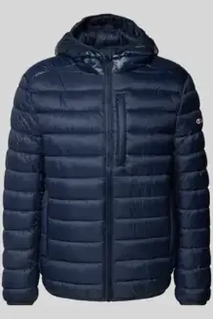 Champion Gewatteerd jack met labelprint