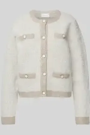 Neo Noir Cardigan met sierknopen, model 