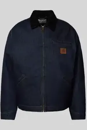 Carhartt Jeansjack met paspelzakken, model 