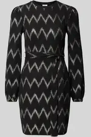 VILA Mini-jurk met strikceintuur, model 