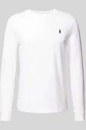 Ralph Lauren Shirt met lange mouwen en labelstitching