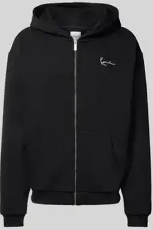 Karl Kani Oversized sweatjack met labelstitching