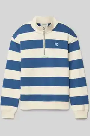 Calvin Klein Sweatshirt met labelstitching, model 