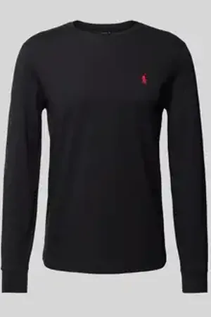 Ralph Lauren Shirt met lange mouwen en labelstitching