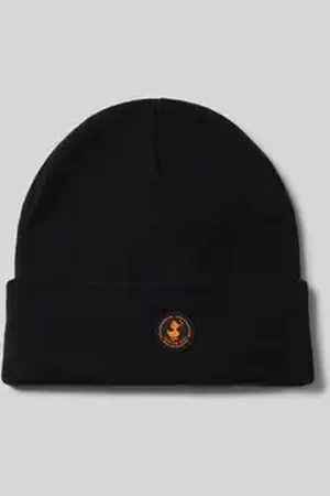 save the duck Beanie met labelpatch, model 