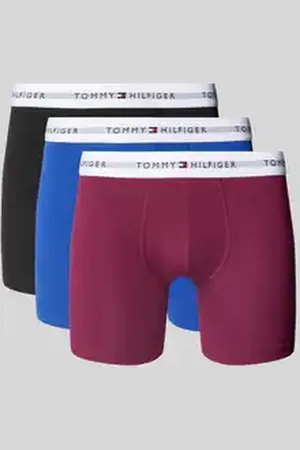 Tommy Hilfiger Boxershort met labeldetails in een set van 3 stuks