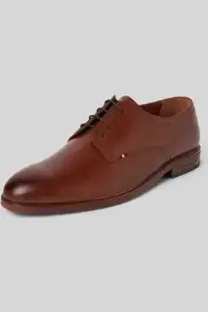 Tommy Hilfiger Leren derbyschoenen met labeldetail, model 