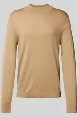 SELECTED Gebreide pullover met opstaande kraag, model 