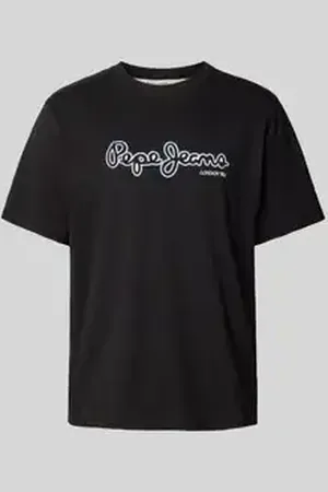 Pepe Jeans T-shirt met labelprint, model 