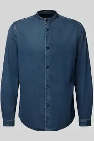 G-Star Regular fit jeansoverhemd met opstaande kraag
