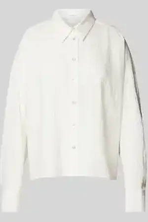 Opus Regular fit overhemdblouse met doorknoopsluiting