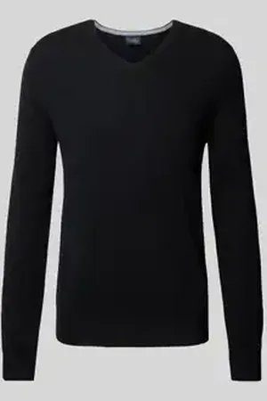 Christian Berg Gebreide pullover met ribboorden
