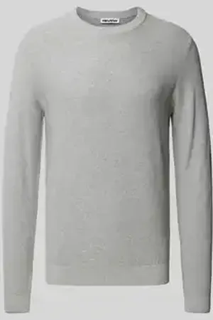 Review Gebreide pullover met ronde hals