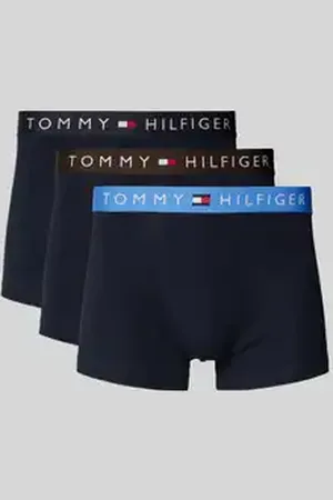 Tommy Hilfiger Boxershort met elastische band met logo in een set van 3 stuks